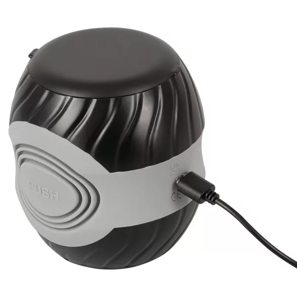 You2Toys - masturbator cu 2 motoare - silicon gri