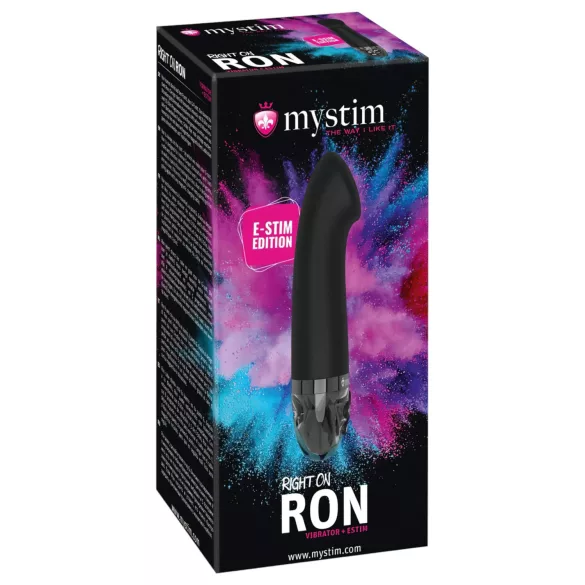 mystim - vibratoare electro G-spot - stimulare electrică - negru