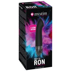   mystim Right on Ron E-Stim - vibrator de G-punct cu baterie, electro (negru)