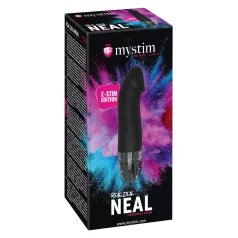   mystim Real Deal Neal - vibrator electrostimulator reîncărcabil - negru