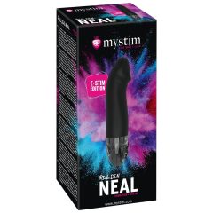   mystim Real Deal Neal E-Stim - vibrator electro cu baterie (negru)