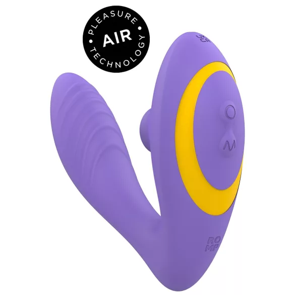 ROMP Reverb - vibrator 2în1 cu undă de aer pentru punctul G (mov)