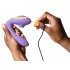 ROMP Reverb - vibrator 2în1 cu undă de aer pentru punctul G (mov)