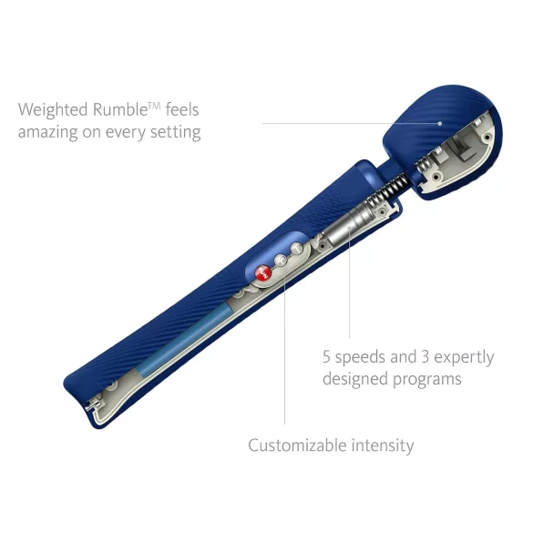 Fun Factory VIM - vibrator pentru masaj (albastru)