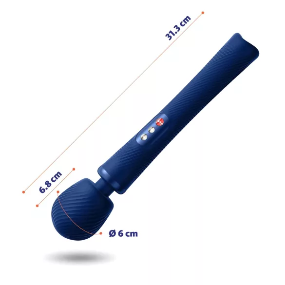 Fun Factory VIM - vibrator pentru masaj (albastru)