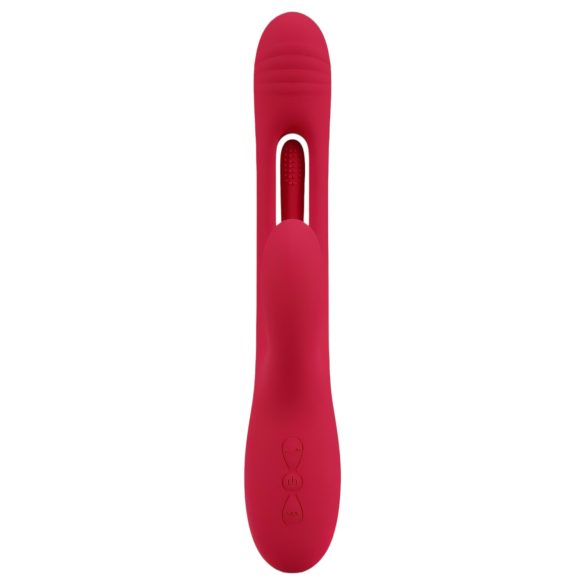 Smile - vibrator cu limbă pentru clitoris - roșu