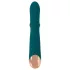 You2Toys - Vibrator tip iepuraș cu inel - rezistent - turcoaz