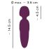 Vibrator compact reîncărcabil You2Toys Petite (roșu)