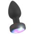 ANOS - dop anal vibrator, luminos (negru)