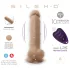 Silexd 8 - vibrator pentru testicule cu telecomandă - culoare naturală