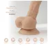 Silexd 8 - vibrator pentru testicule cu telecomandă - culoare naturală