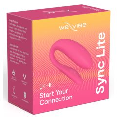   We-Vibe Sync Lite - vibrator inteligent, radio, pentru cupluri (roz)