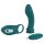 Couples Choice - vibrator 3în1 ajustabil (turcoaz)