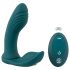 Couples Choice - vibrator 3în1 ajustabil (turcoaz)