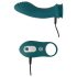 Couples Choice - vibrator 3în1 ajustabil (turcoaz)