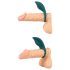 Couples Choice - vibrator 3în1 ajustabil (turcoaz)