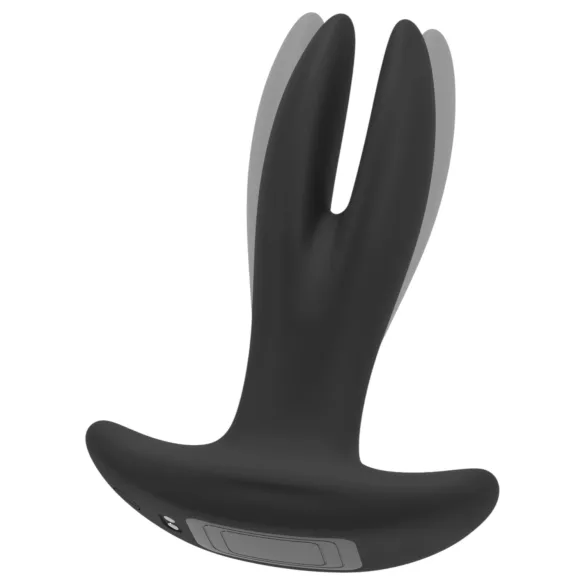 ANOS - vibrator anal cu două capete (negru)