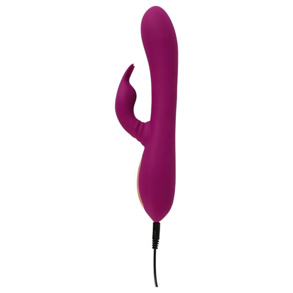 Javida - vibrator rotativ 3 în 1 cu bile - lila