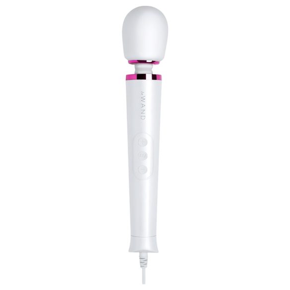 Le Wand Petite Plug-In - vibrator masaj rețea - alb