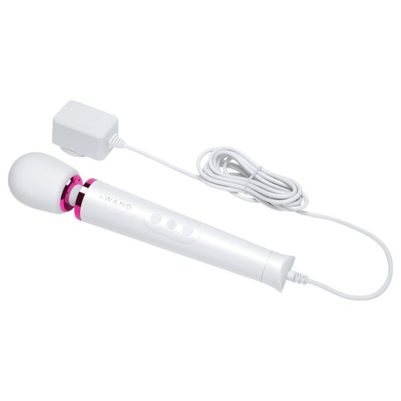 Le Wand Petite Plug-In - vibrator masaj rețea - alb