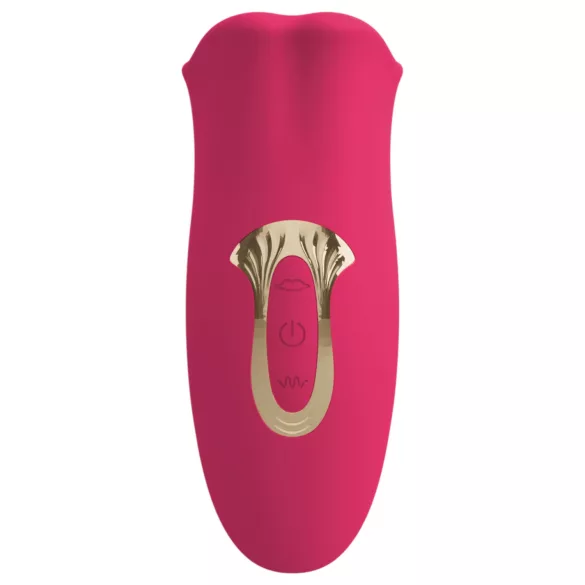 You2Toys - vibrator clitoridian cu limbă (roz)
