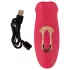 You2Toys - vibrator clitoridian cu limbă (roz)