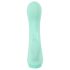 Cuties Mini 4 - vibrator iepuraș mic, reîncărcabil, rezistent la apă, verde