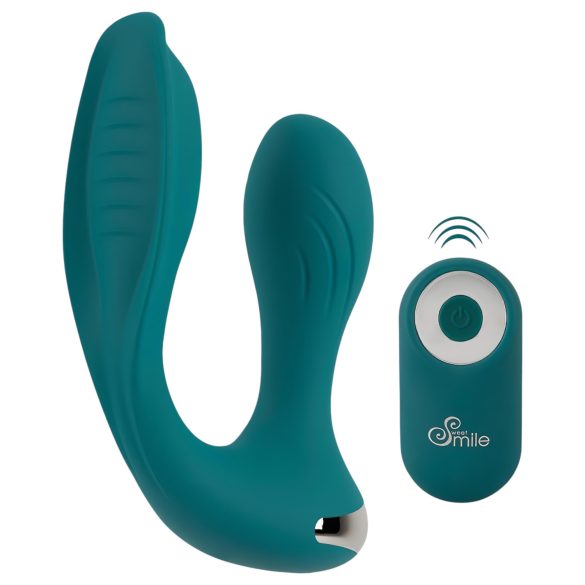 Couples Choice - Vibrator de purtat fără mâini - turcoaz