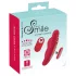 Smile - vibrator cu chilot și telecomandă wireless - reîncărcabil, roșu