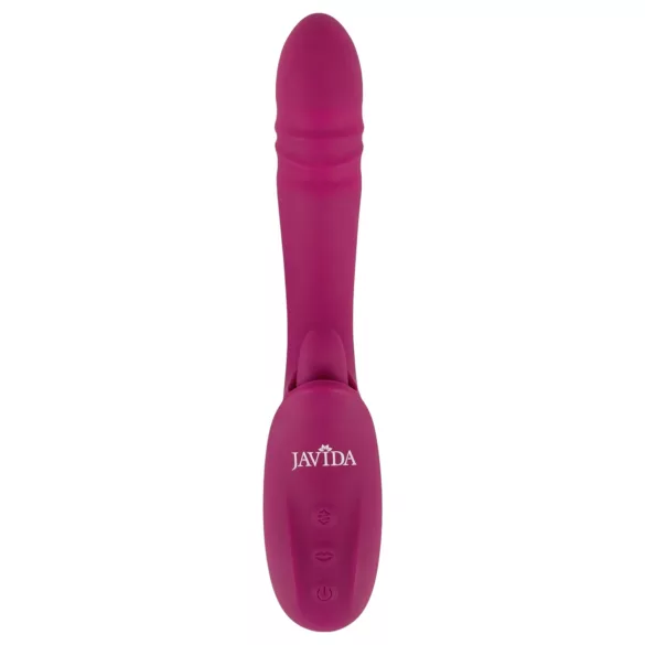 Javida - Vibrator cu limbă și penetrare - lila