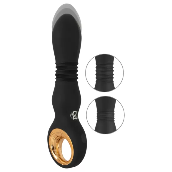 Eternal - vibrator puternic cu impulsuri - negru