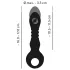 Eternal - vibrator puternic cu impulsuri - negru