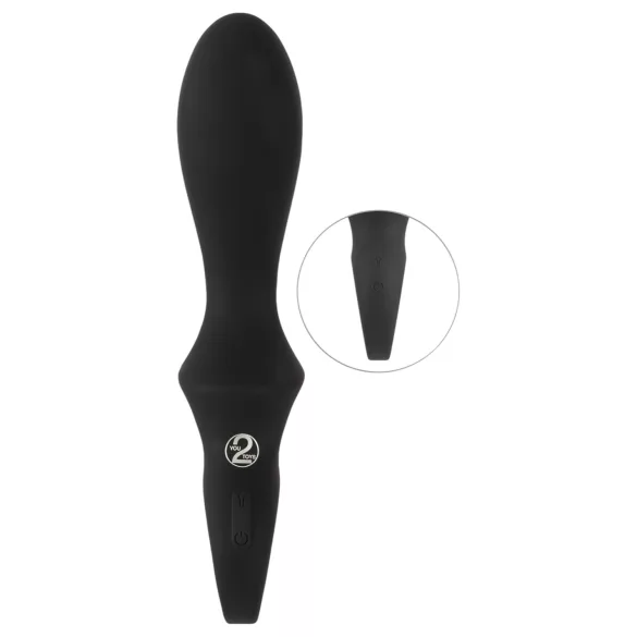 Eternal - vibrator pentru punctul G umflabil (negru)