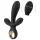 Eternal - vibrator triplu cu pompare - negru