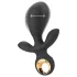 Eternal - vibrator triplu cu pompare - negru