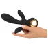 Eternal - vibrator triplu cu pompare - negru