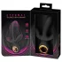 Eternal - vibrator triplu cu pompare - negru