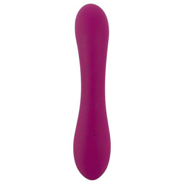 Javida - vibrator dual cu pompare - silicon mov