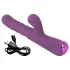 Javida - Vibrator 3în1 cu iepuraș - lila