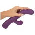 Javida - Vibrator 3în1 cu iepuraș - lila