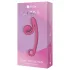 Snail Vibe Curve - vibrator clitoridian 2‑în‑1 (roz)
