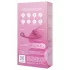 Snail Vibe Curve - vibrator clitoridian 2‑în‑1 (roz)