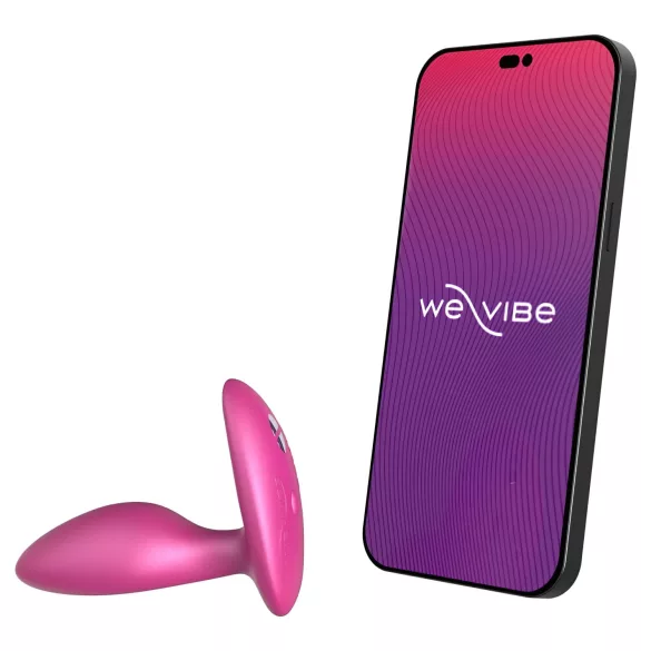 We-Vibe Ditto+ - Vibrator anal controlat prin aplicație (roz)