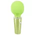 You2Toys Mini Wand - vibrator verde reîncărcabil pentru masaj
