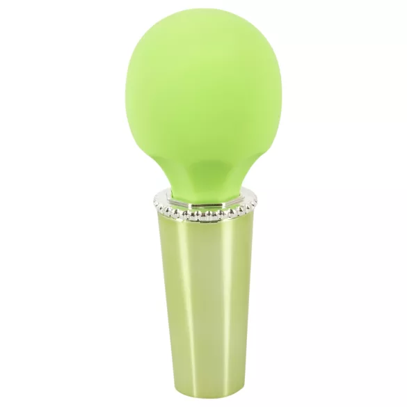 You2Toys Mini Wand - vibrator verde reîncărcabil pentru masaj