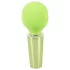 You2Toys Mini Wand - vibrator verde reîncărcabil pentru masaj