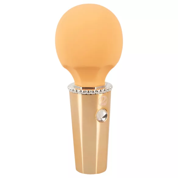 You2Toys - mini wand masajator vibrator reîncărcabil - galben