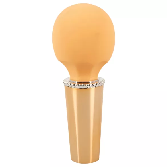 You2Toys - mini wand masajator vibrator reîncărcabil - galben