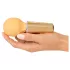 You2Toys - mini wand masajator vibrator reîncărcabil - galben