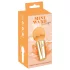 You2Toys - mini wand masajator vibrator reîncărcabil - galben